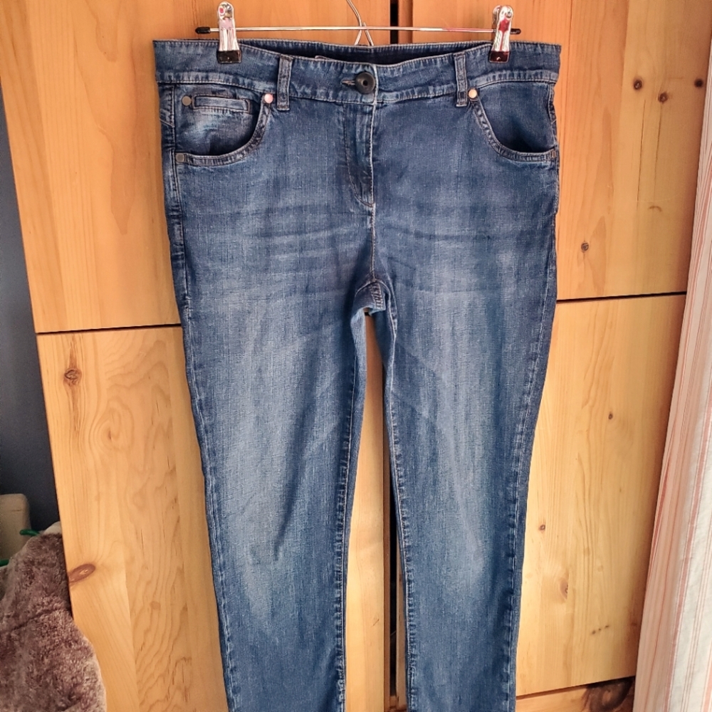 Classic Women's Blue Denim Jeans
